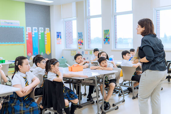 开学第一天,南通惠立学校